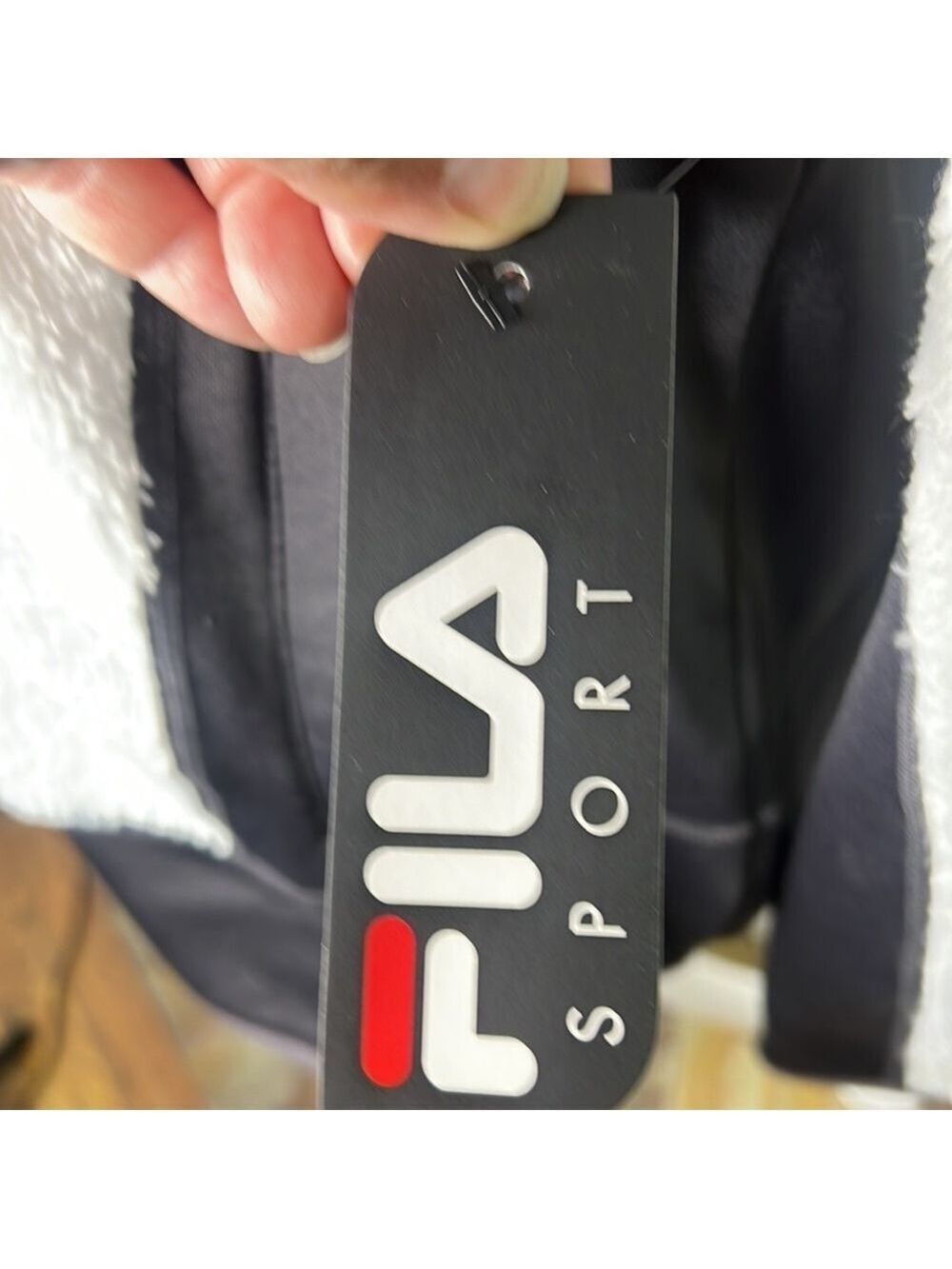 - Fila New Full Zip Lightweight Fleece Jacket Size Large - Picture 6 of 13